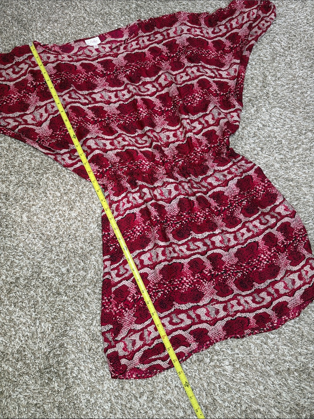 Parker Silk Python Dress - Picture 7 of 7